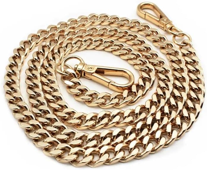 WUNDWAVE VIEW Purse Chain Strap 47" for Replacement Crossbody Bag Chain with Metal Buckles Chain for Handbag Purse Clutch - Image 1